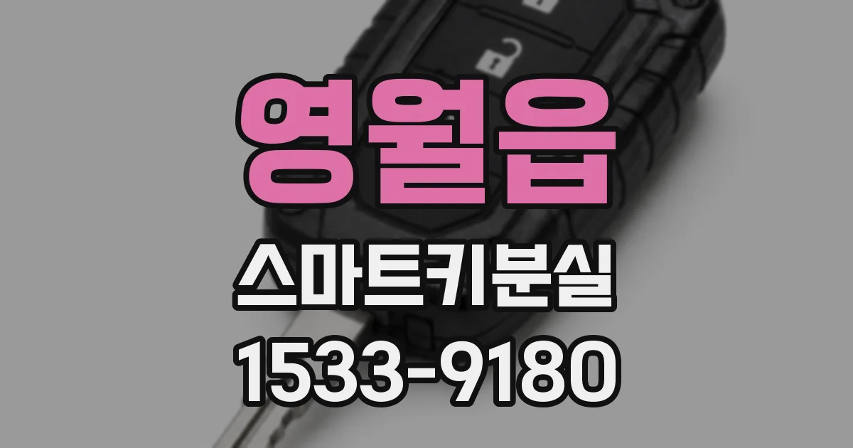영월읍 스마트키분실