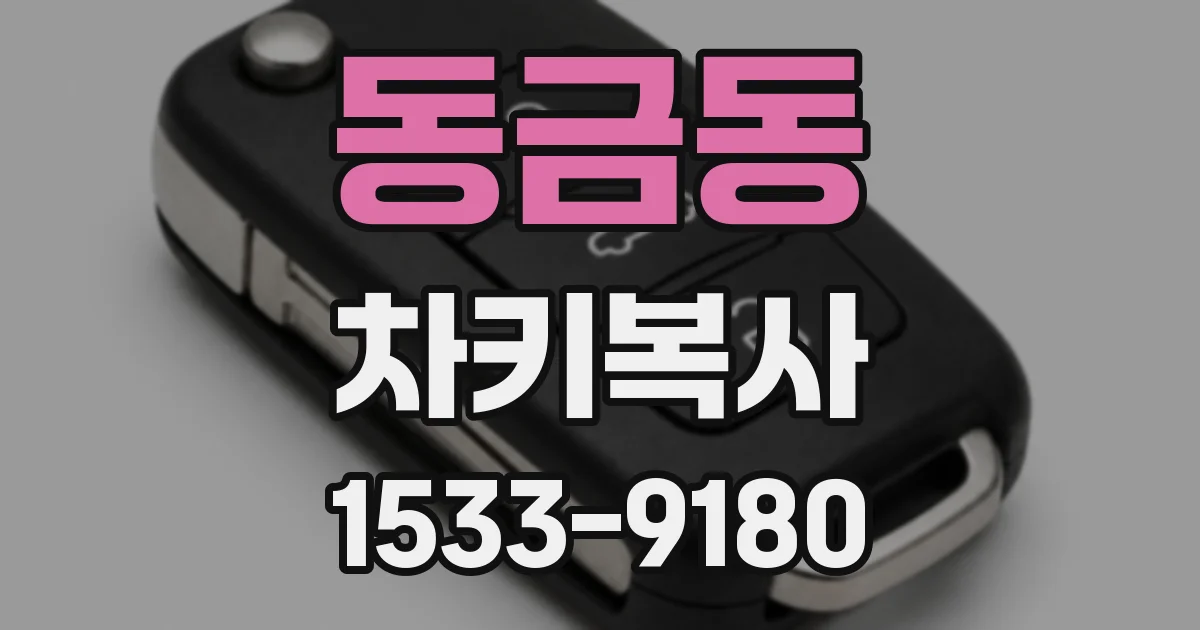 동금동 차키복사