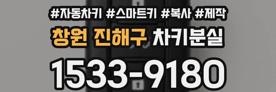 창원 진해구 차키분실