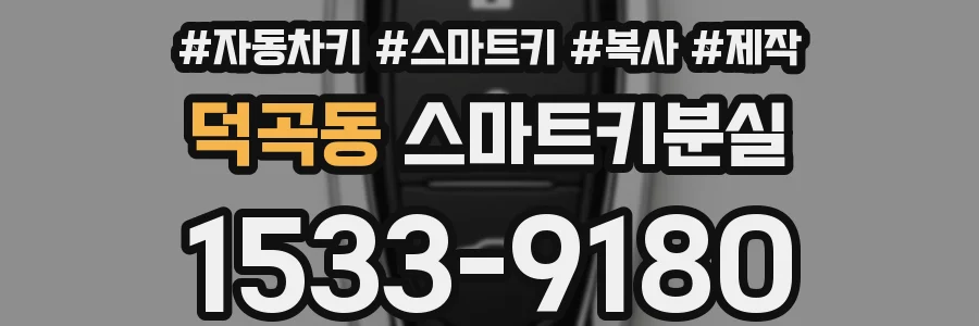 덕곡동 스마트키분실