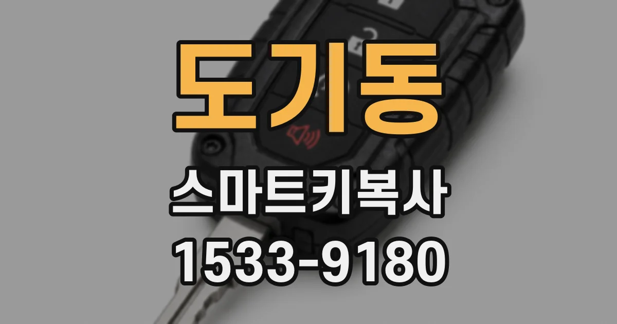 도기동 스마트키복사