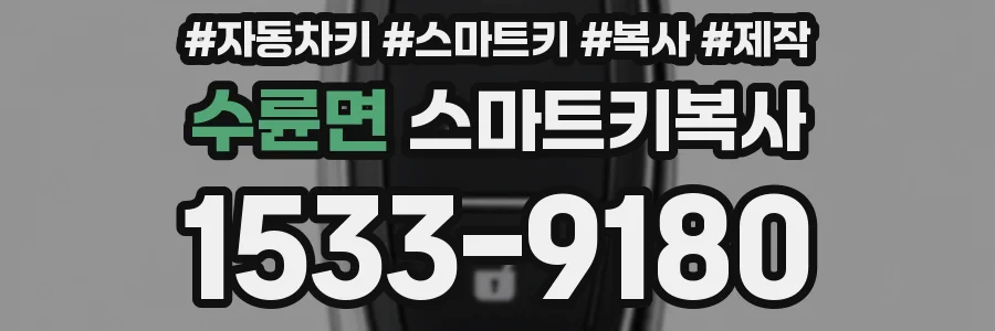 수륜면 스마트키복사