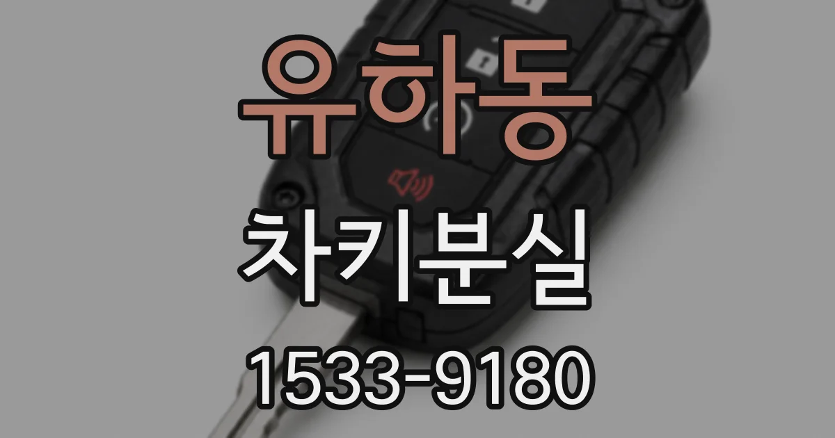 유하동 차키분실