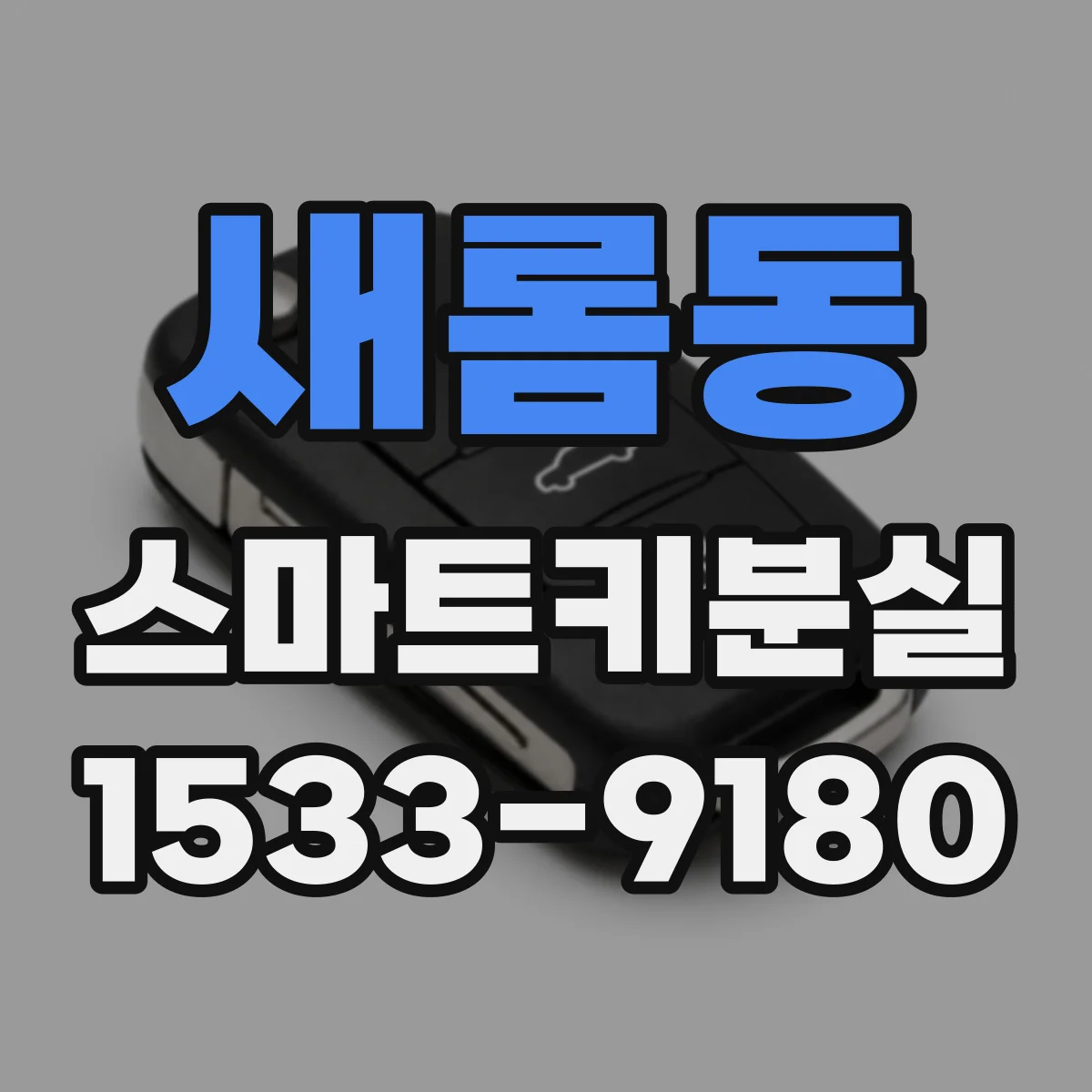 새롬동 스마트키분실
