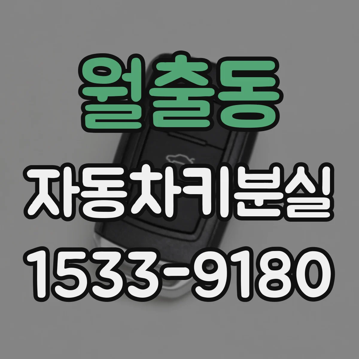 월출동 자동차키분실