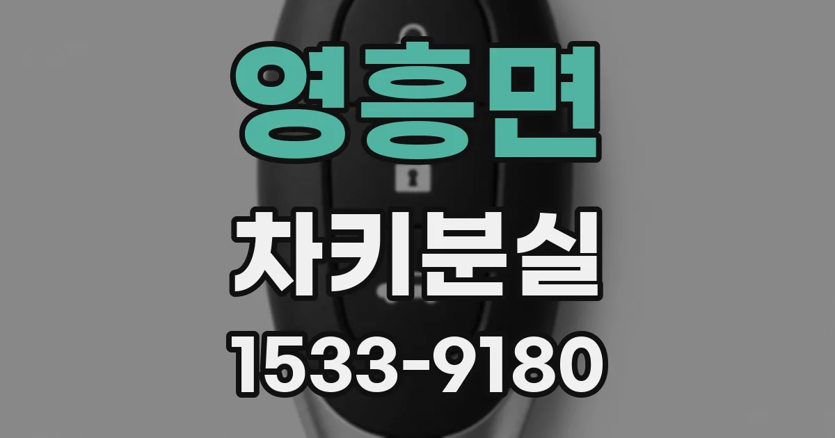 영흥면 차키분실
