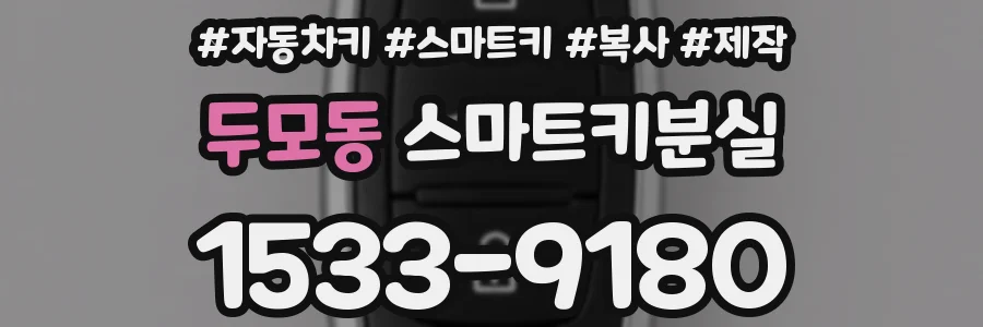 두모동 스마트키분실