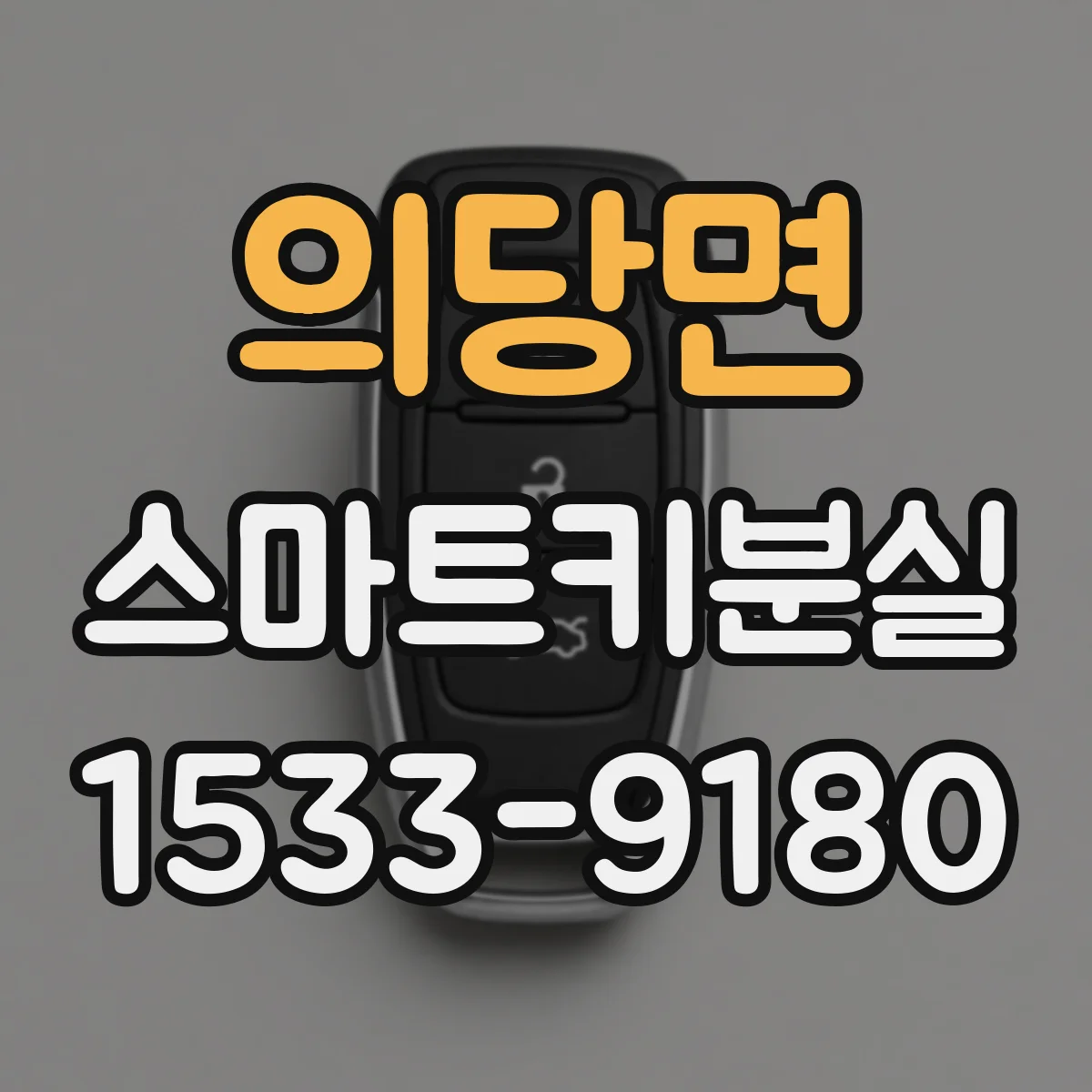 의당면 스마트키분실