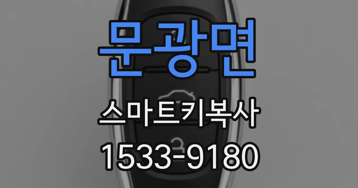 문광면 스마트키복사