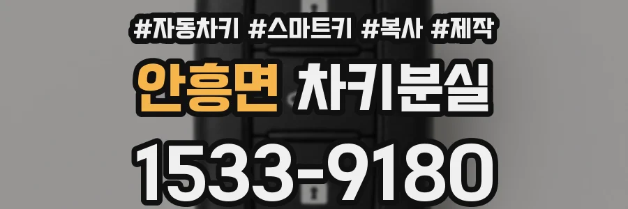 안흥면 차키분실