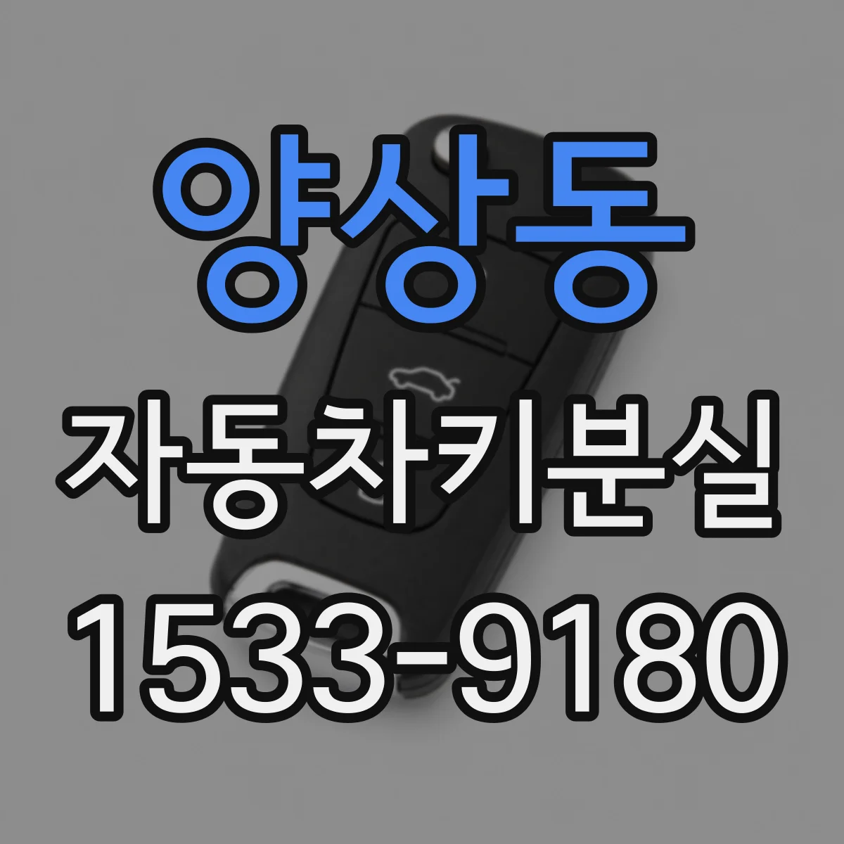양상동 자동차키분실