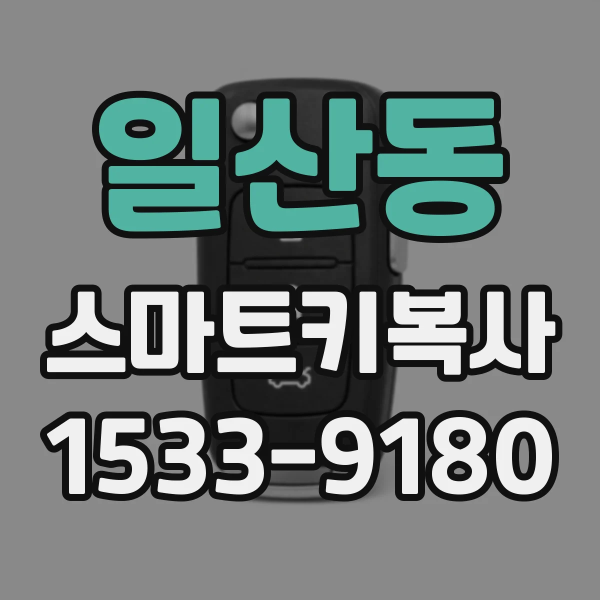 일산동 스마트키복사