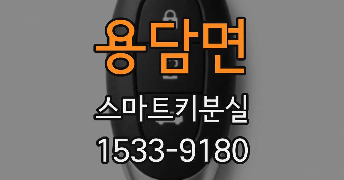 용담면 스마트키분실
