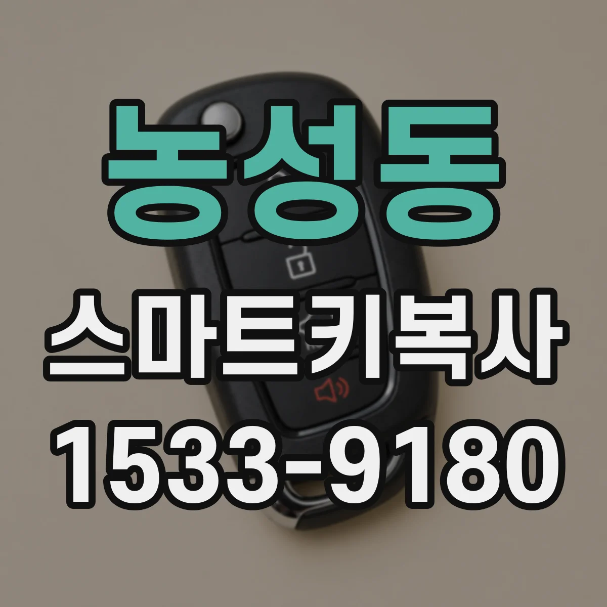 농성동 스마트키복사