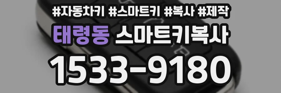 태령동 스마트키복사