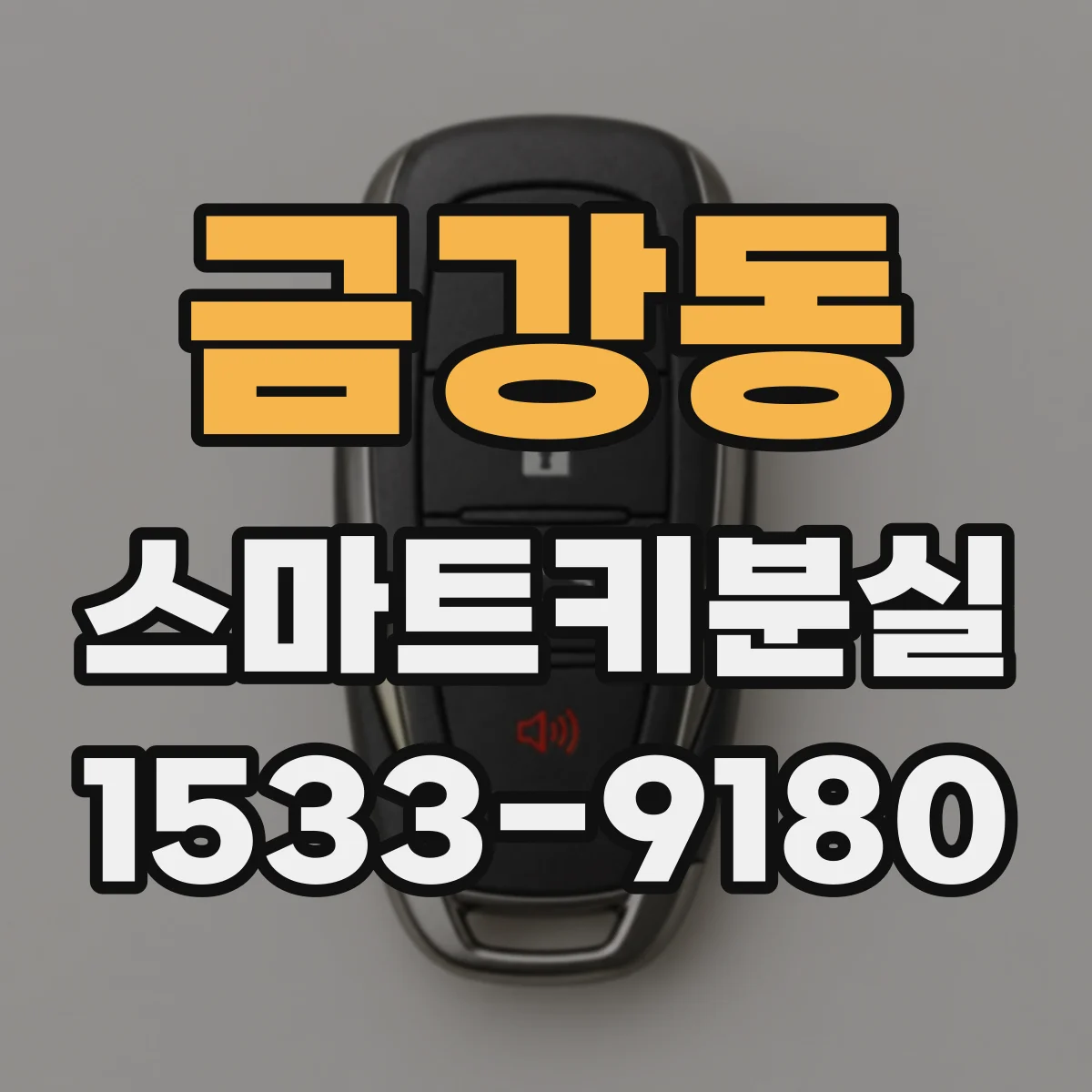 금강동 스마트키분실
