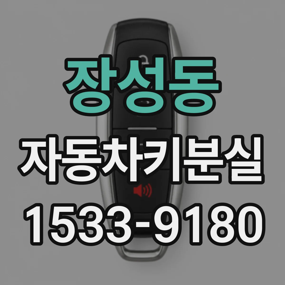 장성동 자동차키분실