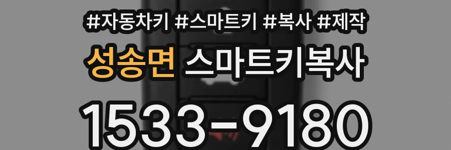 성송면 스마트키복사