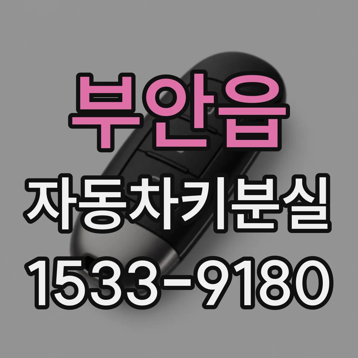 부안읍 자동차키분실