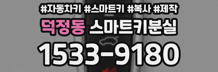 덕정동 스마트키분실