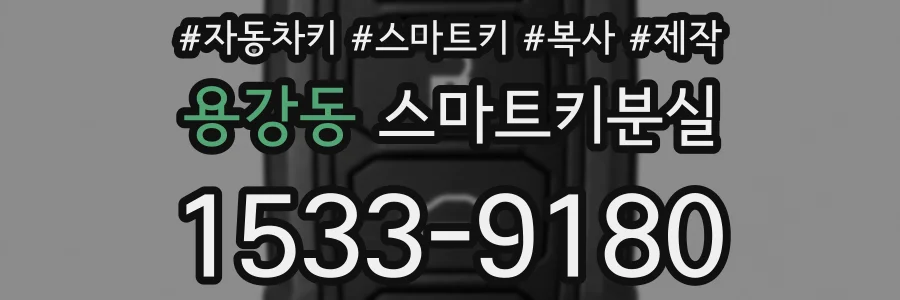 용강동 스마트키분실
