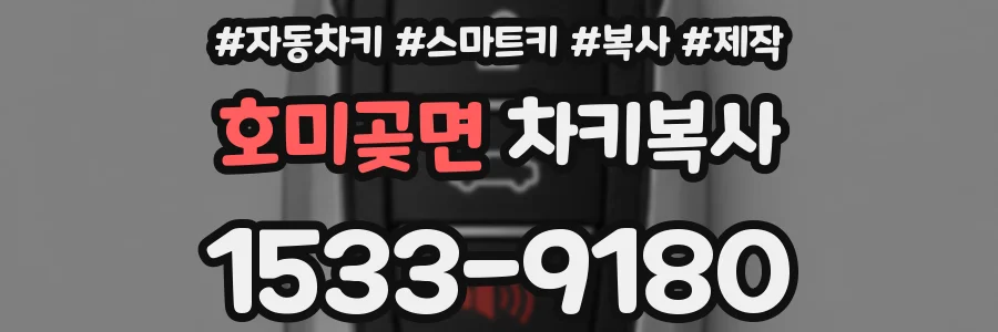 호미곶면 차키복사