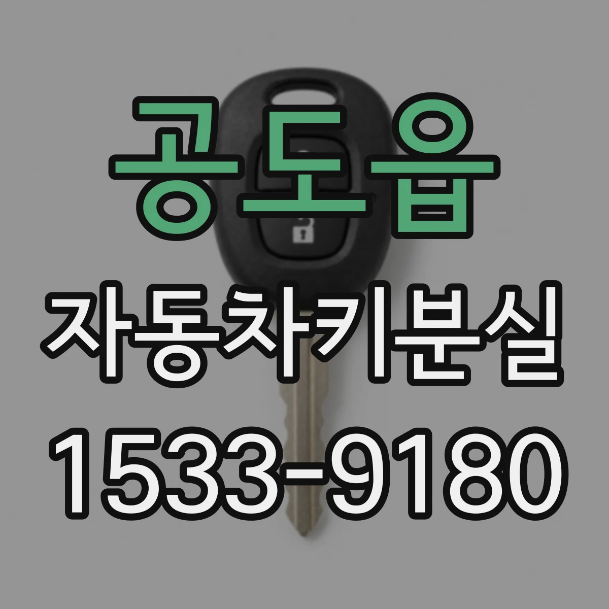 공도읍 자동차키분실