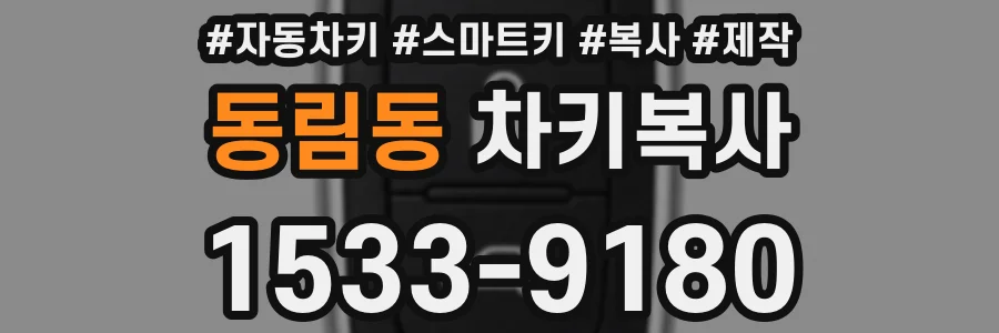 동림동 차키복사