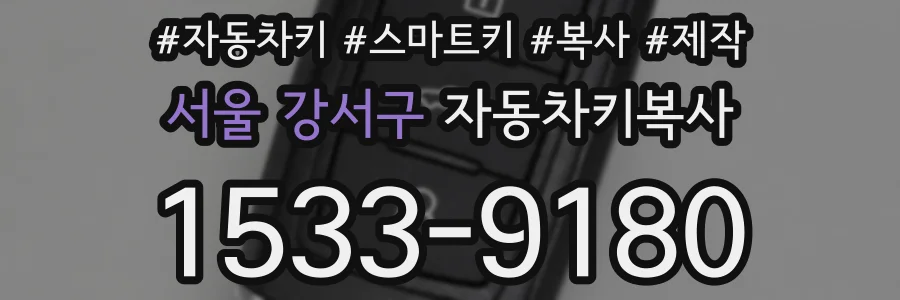 서울 강서구 자동차키복사