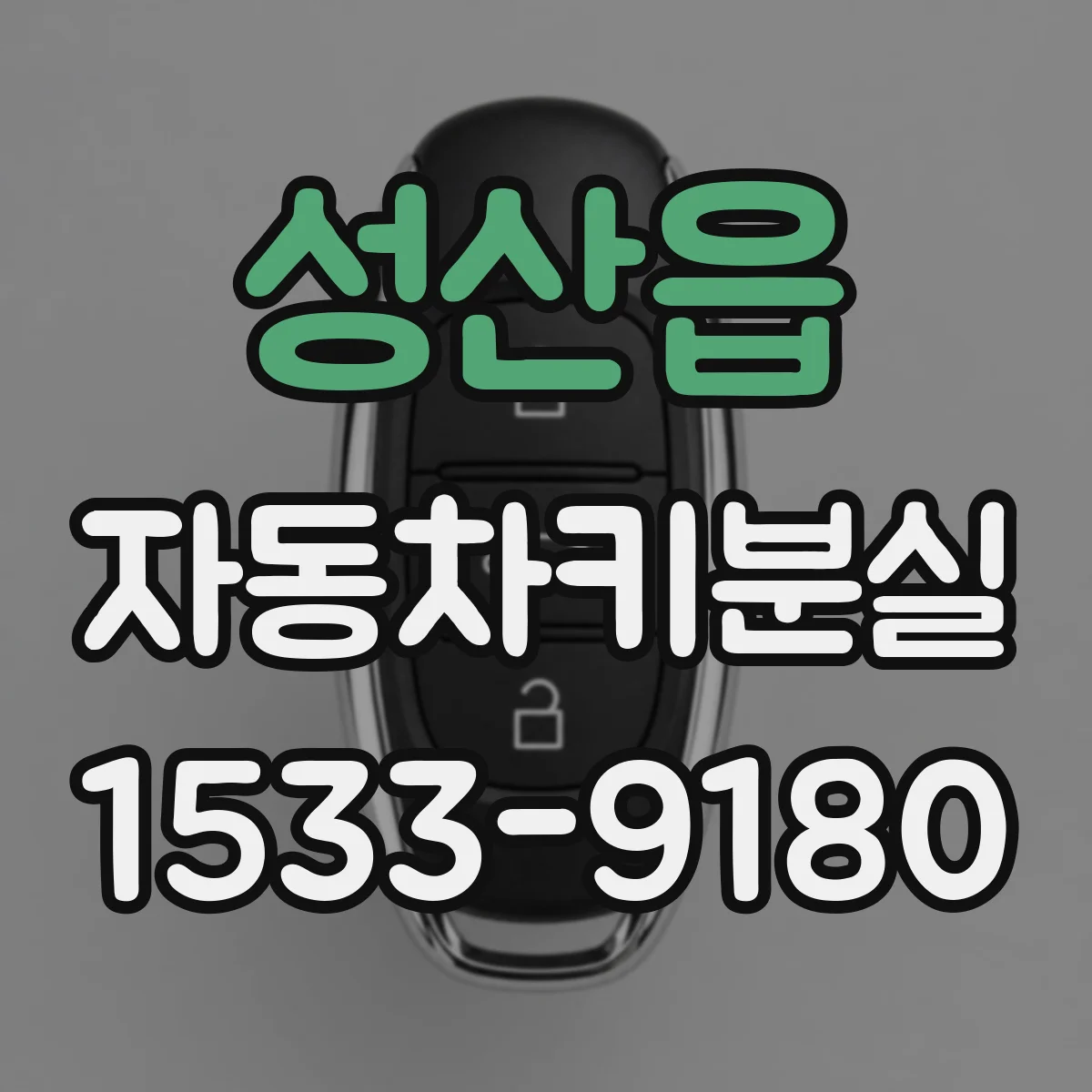 성산읍 자동차키분실