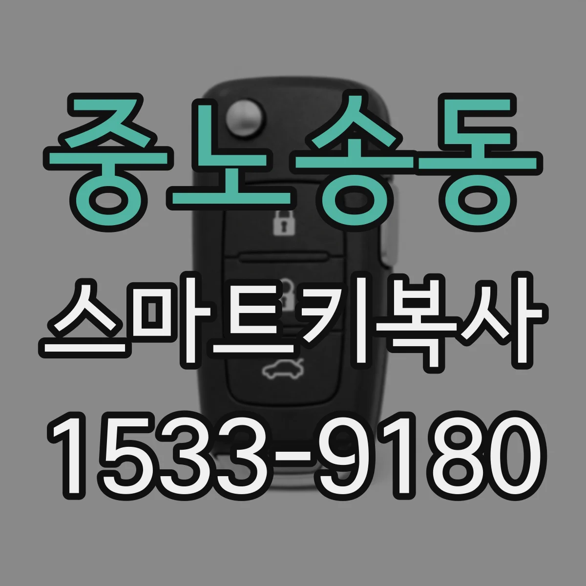중노송동 스마트키복사