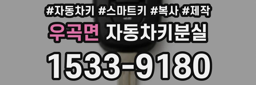우곡면 자동차키분실