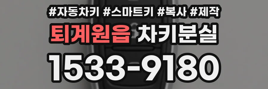 퇴계원읍 차키분실