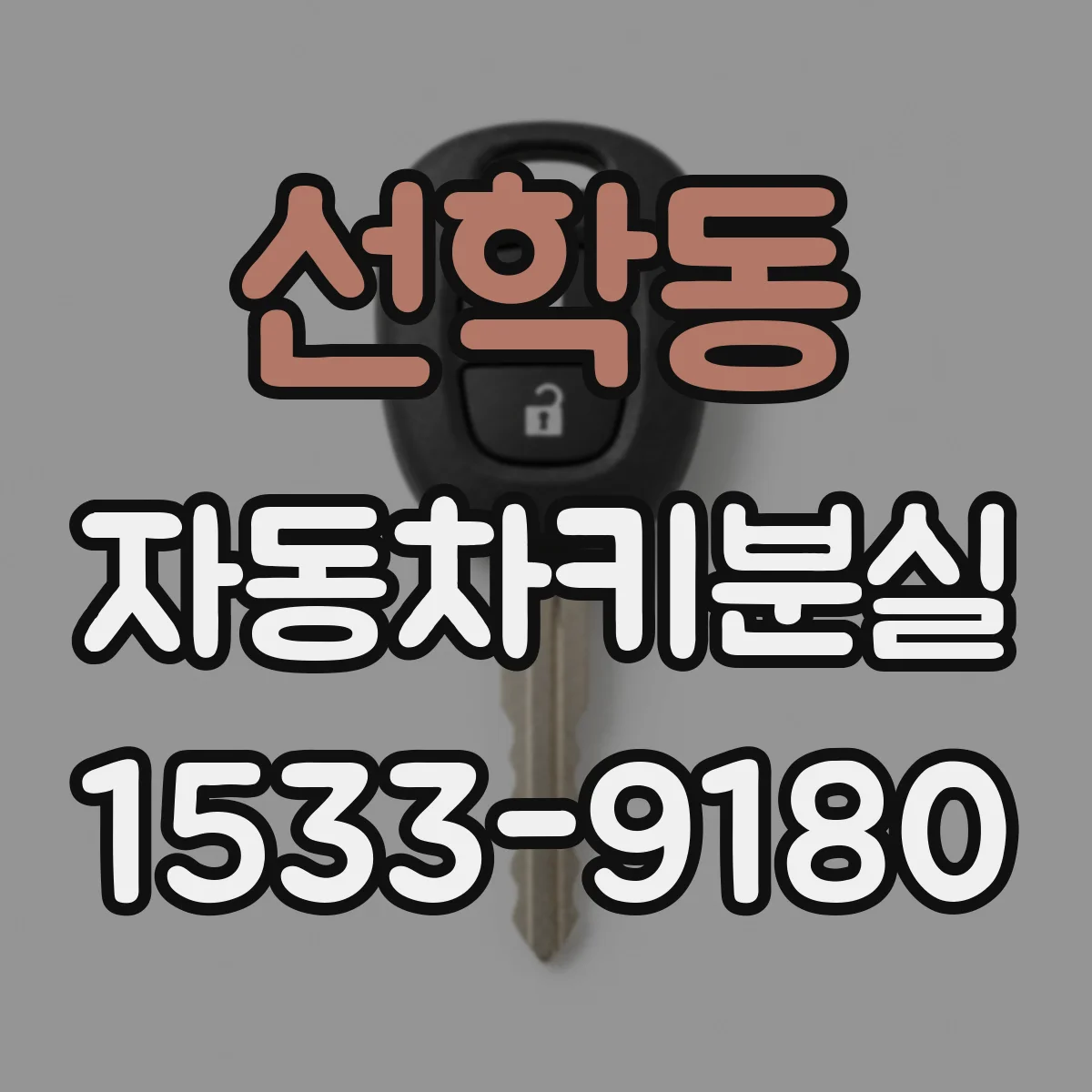 선학동 자동차키분실