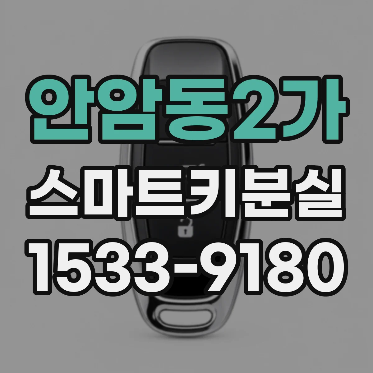 안암동2가 스마트키분실