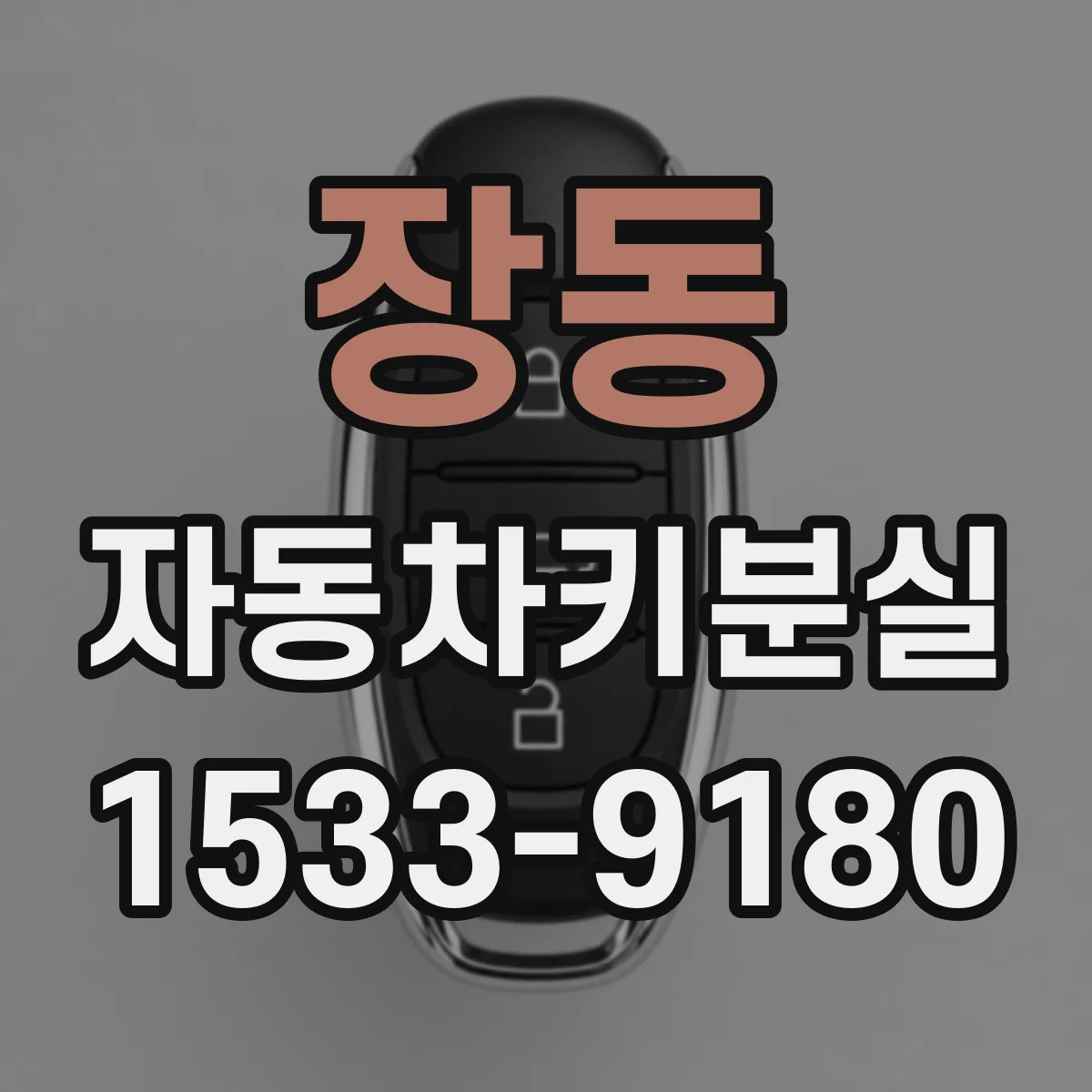 장동 자동차키분실