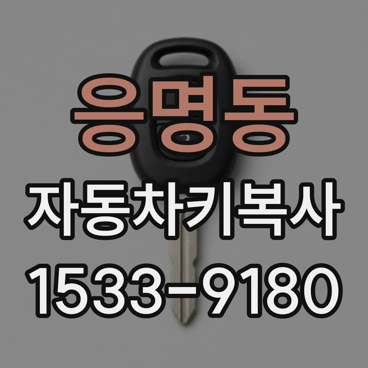응명동 자동차키복사