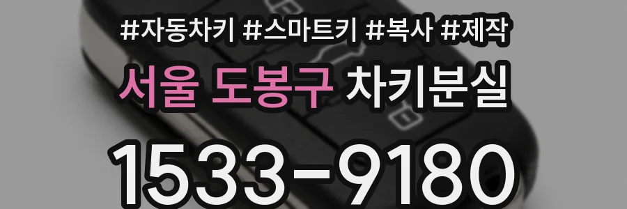서울 도봉구 차키분실
