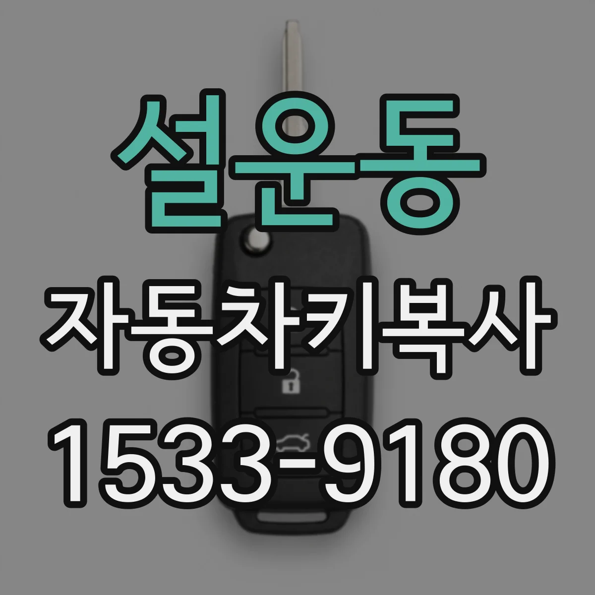 설운동 자동차키복사