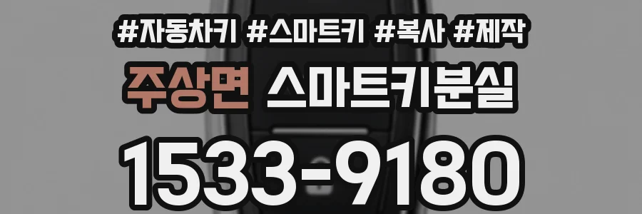 주상면 스마트키분실