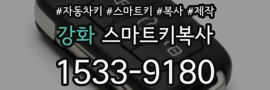 강화 스마트키복사