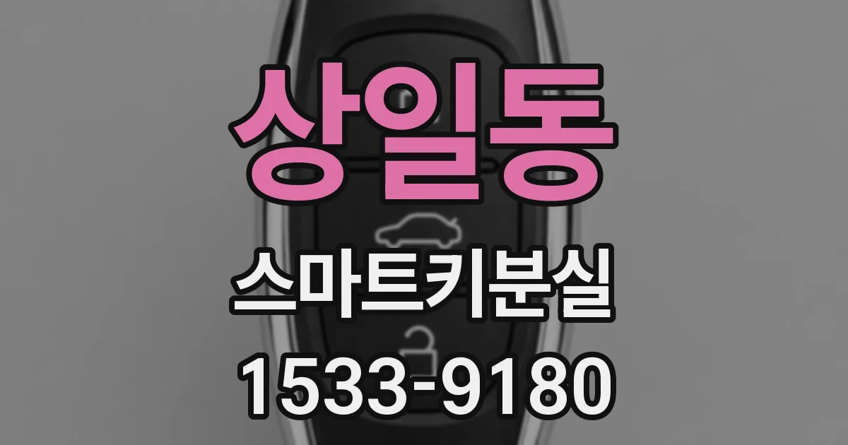 상일동 스마트키분실