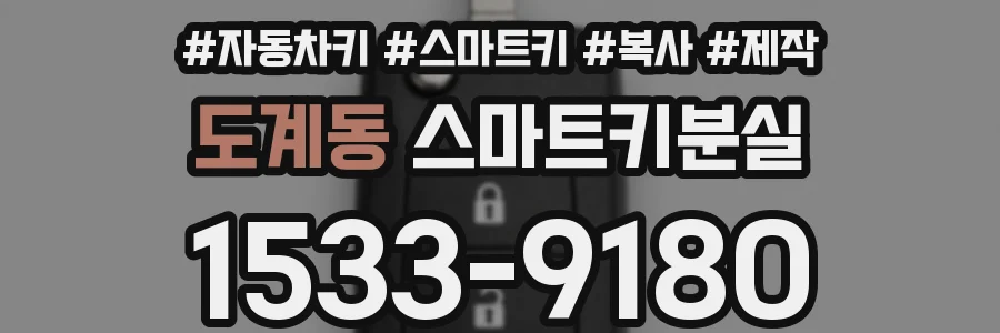 도계동 스마트키분실