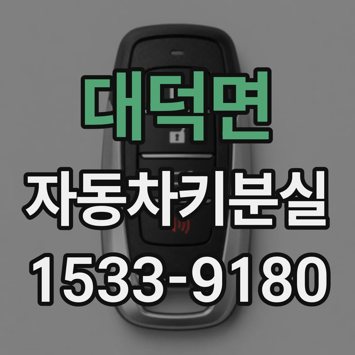 대덕면 자동차키분실
