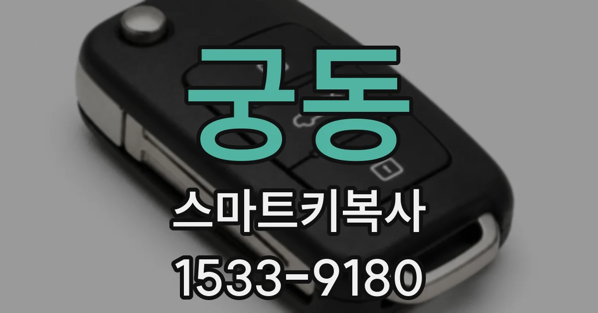 궁동 스마트키복사