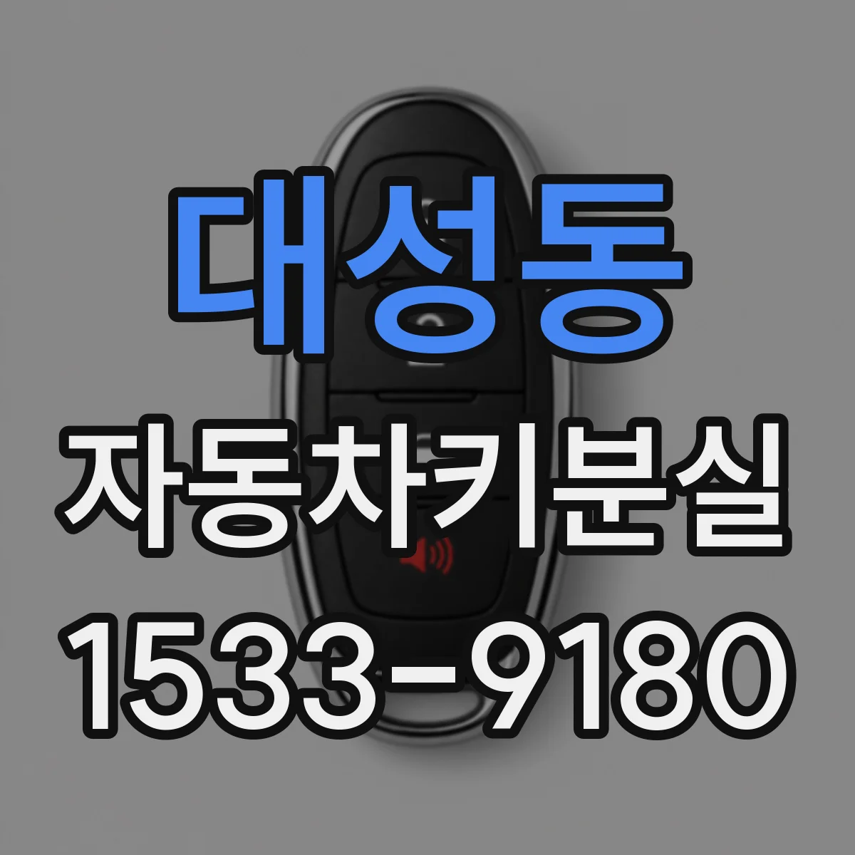 대성동 자동차키분실