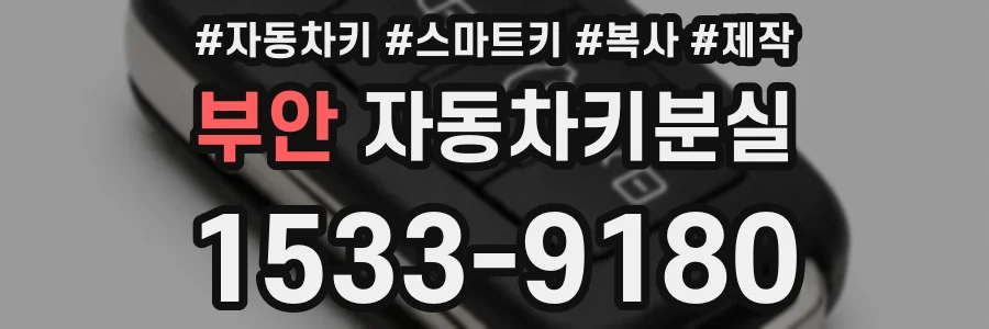 부안 자동차키분실