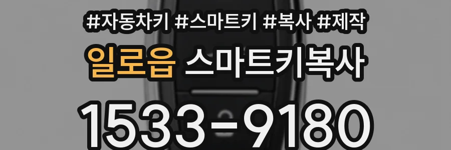 일로읍 스마트키복사