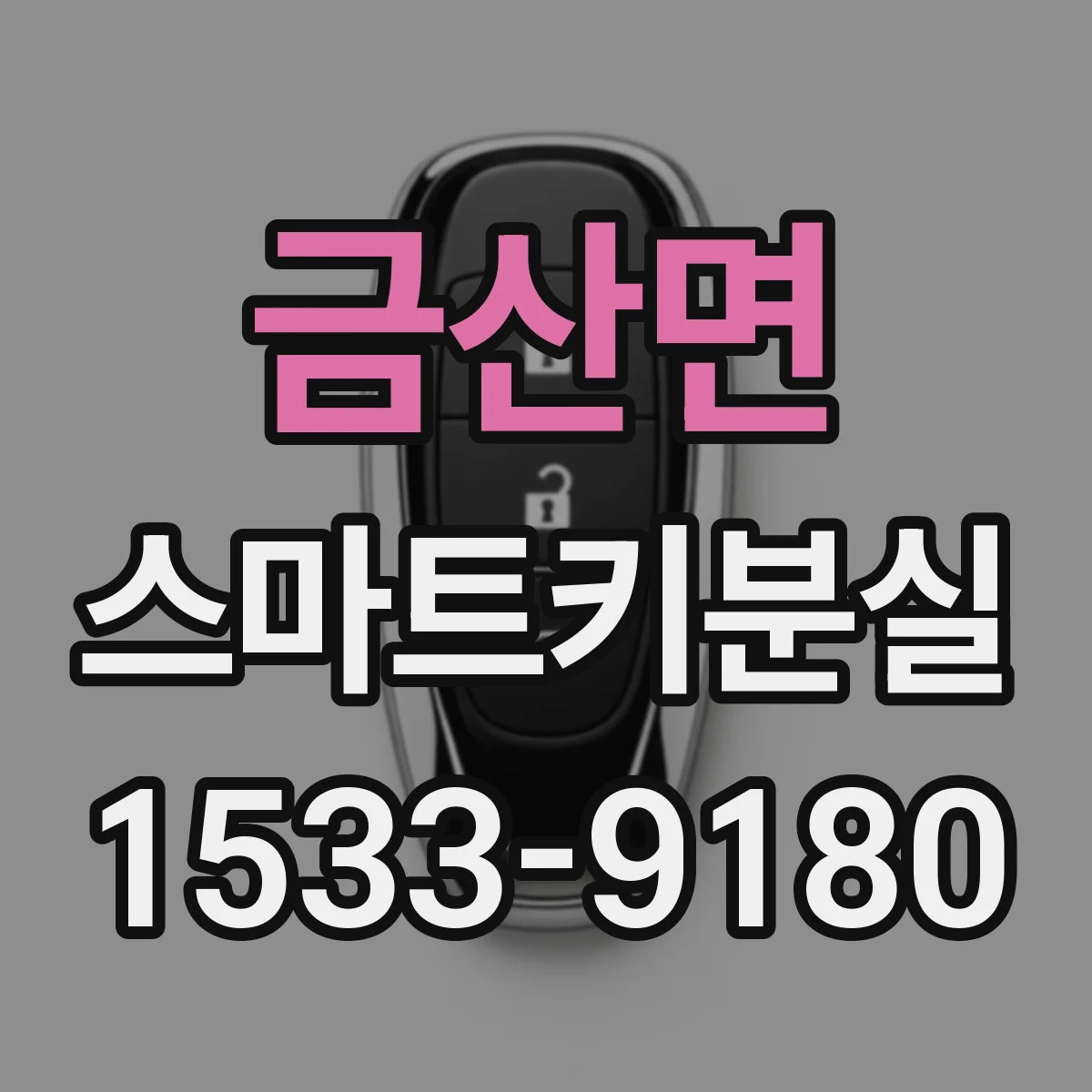 금산면 스마트키분실