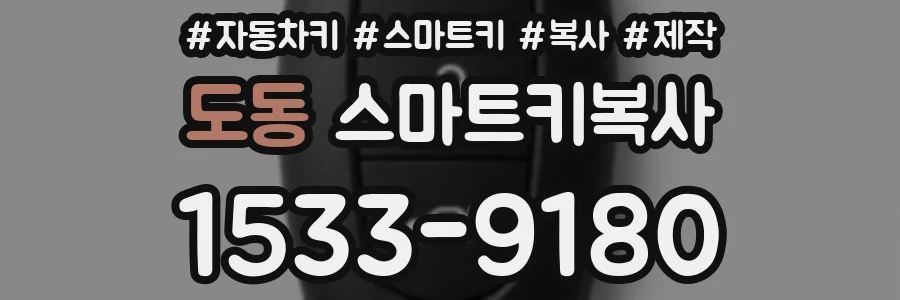 도동 스마트키복사
